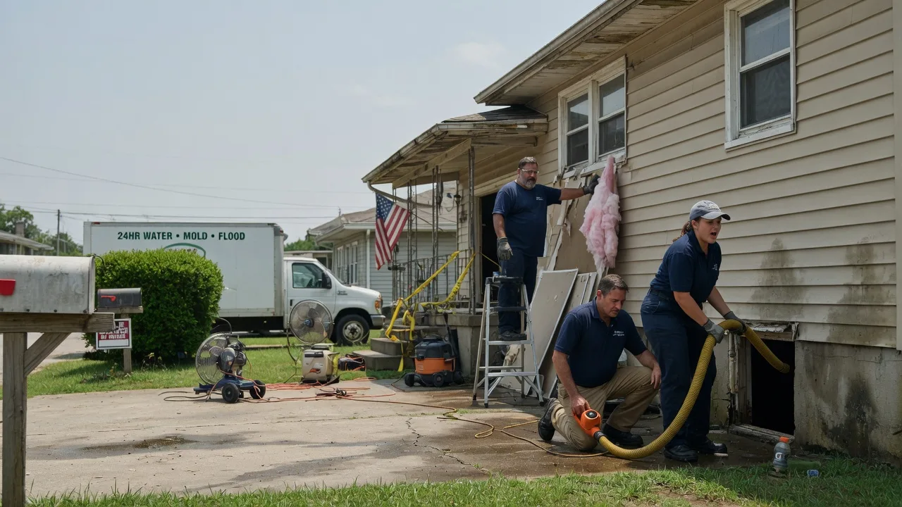 Water Damage Repair in Silas, AL near me